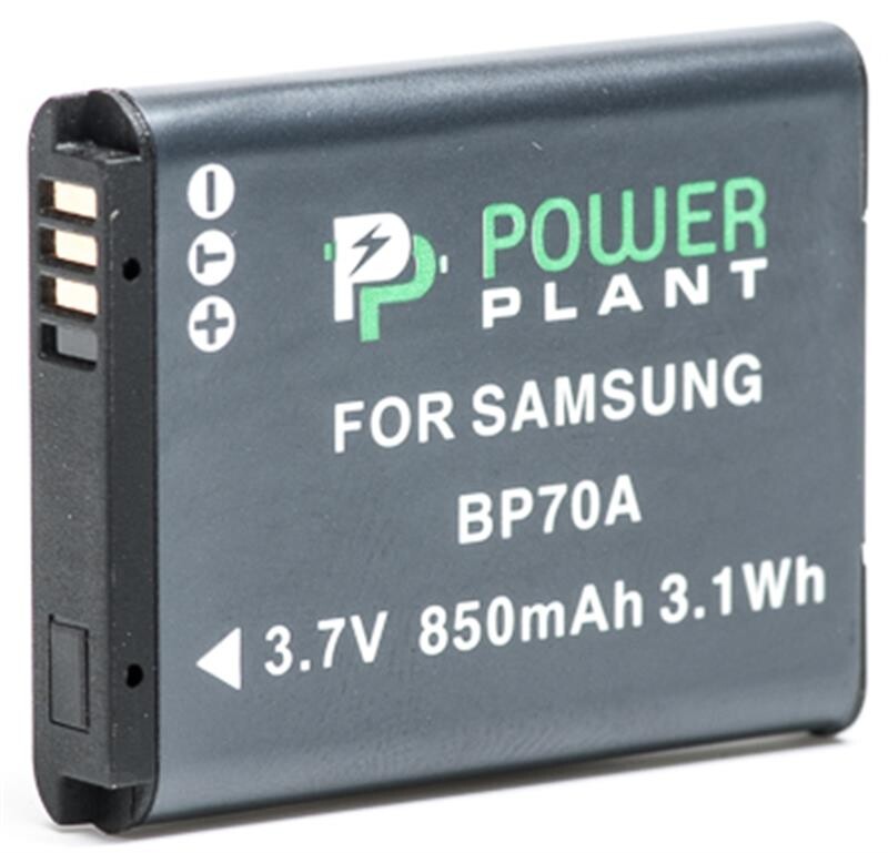 Аккумулятор PowerPlant Samsung BP70A 850mAh (DV00DV1261)