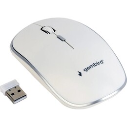 Миша бездротова Gembird MUSW-4B-01-W White USB