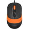 Фото - Мышь A4Tech FM10 Black/Orange | click.ua