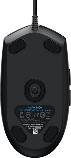 Мышь Logitech G102 Lightsync Black (910-005823)
