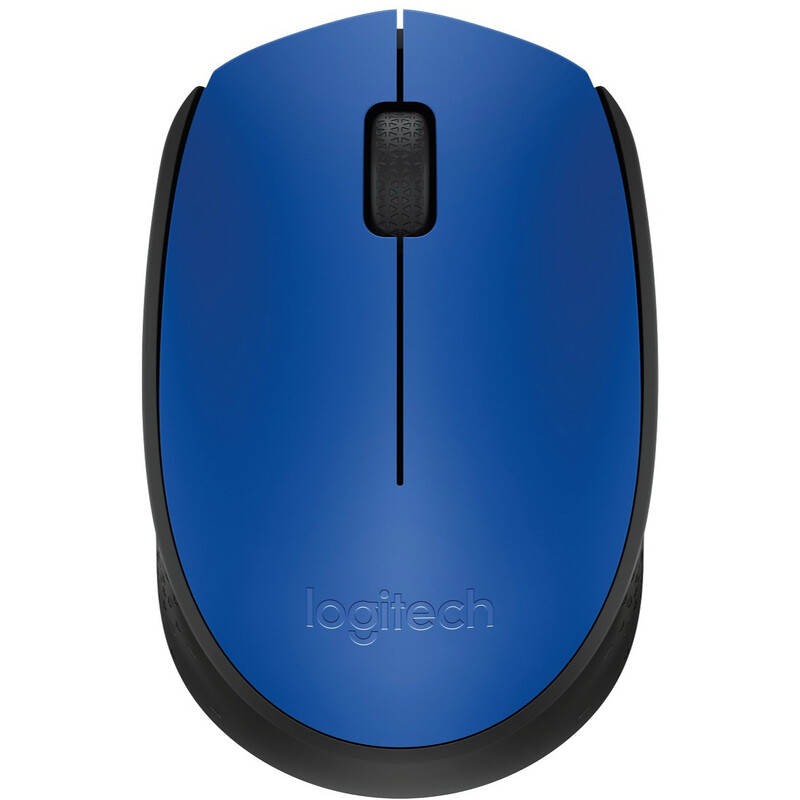 Миша бездротова Logitech M171 Blue/Black (910-004640)