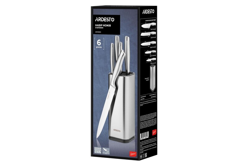 Набор ножей Ardesto Gemini 6 предметов (AR2106SS)