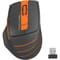 Фото - Миша бездротова A4Tech FG30 Black/Orange USB | click.ua