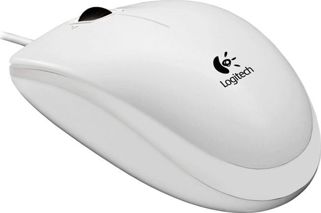 Мышь Logitech B100 White (910-003360)