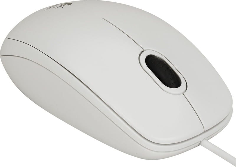 Мышь Logitech B100 White (910-003360)