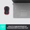 Фото - Миша бездротова Logitech M185 Red (910-002240) | click.ua