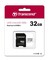 Фото - Карта памяти MicroSDHC  32GB UHS-I Class 10 Transcend 300S + SD-adapter (TS32GUSD300S-A) | click.ua