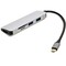 Фото - Концентратор USB-C PowerPlant CA912100 USB-C-2хUSB3.0, SD, microSD | click.ua