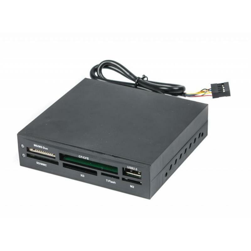 Картридер Gembird 3.5" Black (FDI2-ALLIN1-02-B)