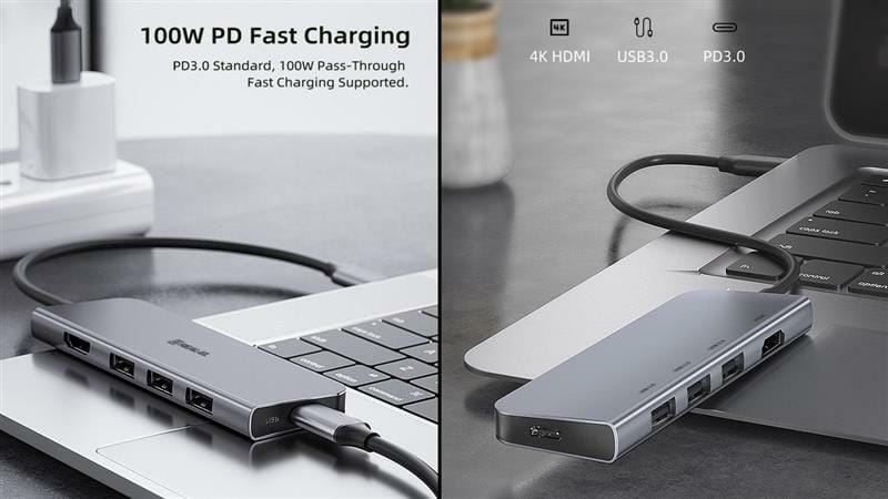 USB-хаб REAL-EL CQ-700 4 ports