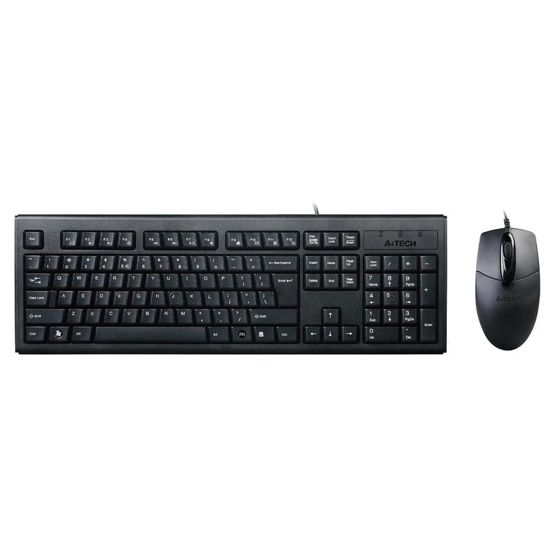 Комплект (клавіатура, миша) A4Tech KRS-8372 Black