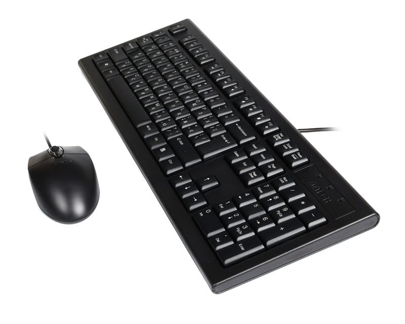 Комплект (клавіатура, миша) A4Tech KR-8572 Black