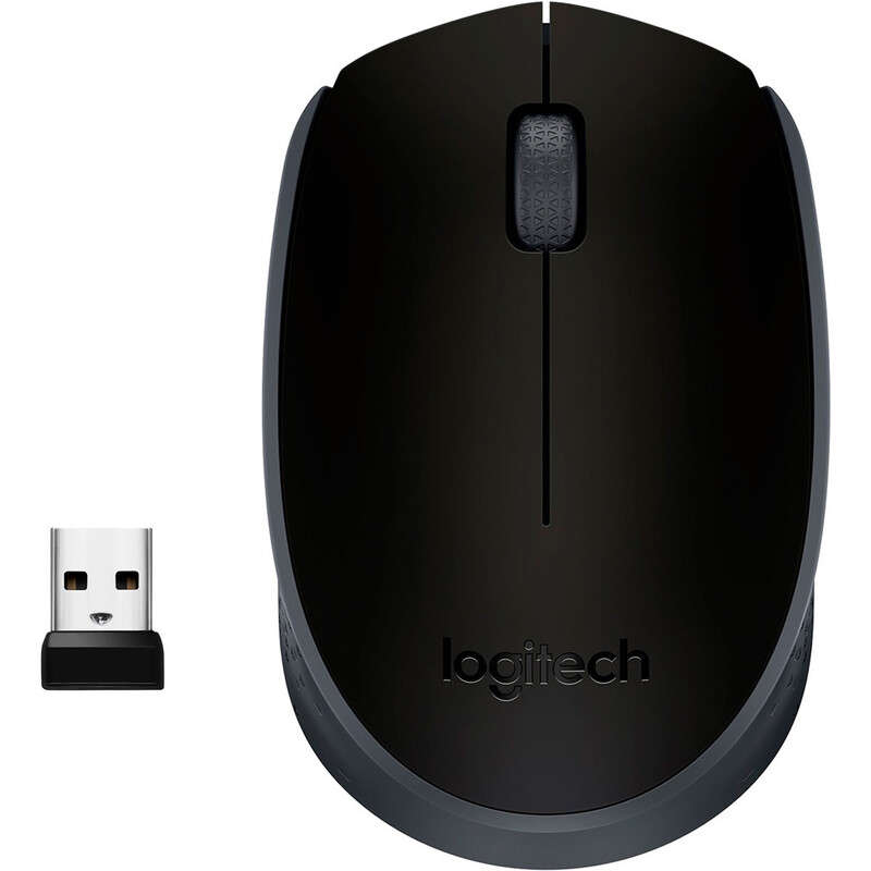 Миша бездротова Logitech M171 Grey/Black (910-004424)