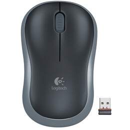 Миша бездротова Logitech M185 Grey (910-002238)