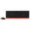Фото - Комплект (клавіатура, миша) бездротовий A4Tech Fstyler FG1010 Orange USB | click.ua