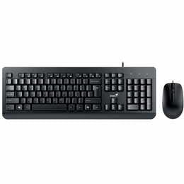 Комплект (клавіатура, миша) Genius KM-160 UKR Black (31330001419)