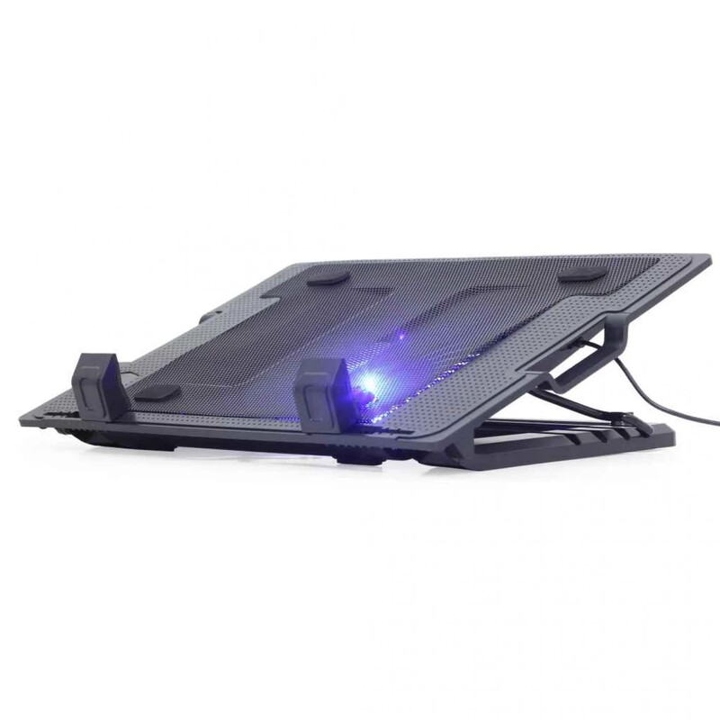 Підставка для ноутбука Gembird NBS-1F17T-01 Black 17"