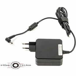 Блок живлення PowerPlant для ноутбука Asus 220V, 19V 65W 3.42A, 4.0х1.35мм, wall mount (AS65F4014)