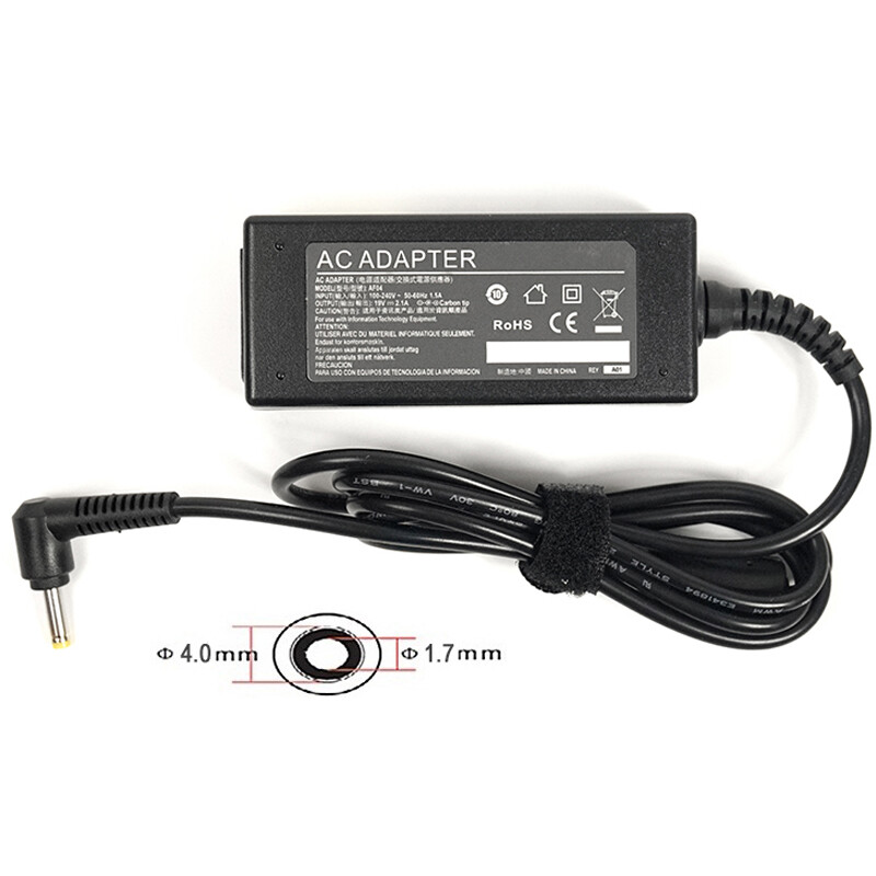 Блок живлення PowerPlant для ноутбука HP 220V, 19V 40W 2.1A, 4.0х1.7мм (HP40F4017)