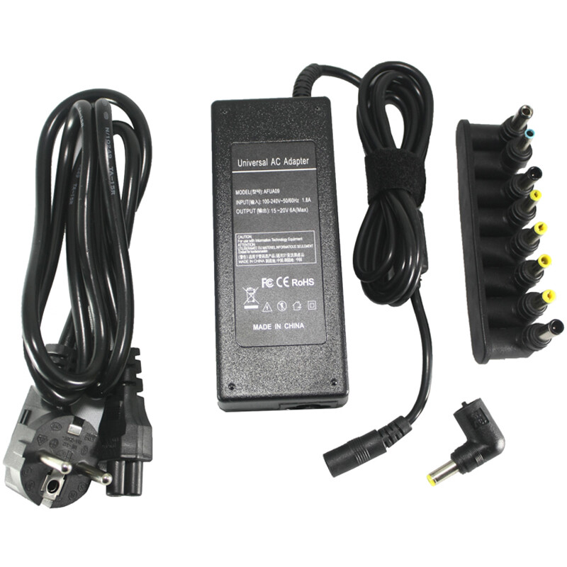 Универсальный блок питания PowerPlant для ноутбуков 220V, 15-20V 120W 6A (KD00MS0013)