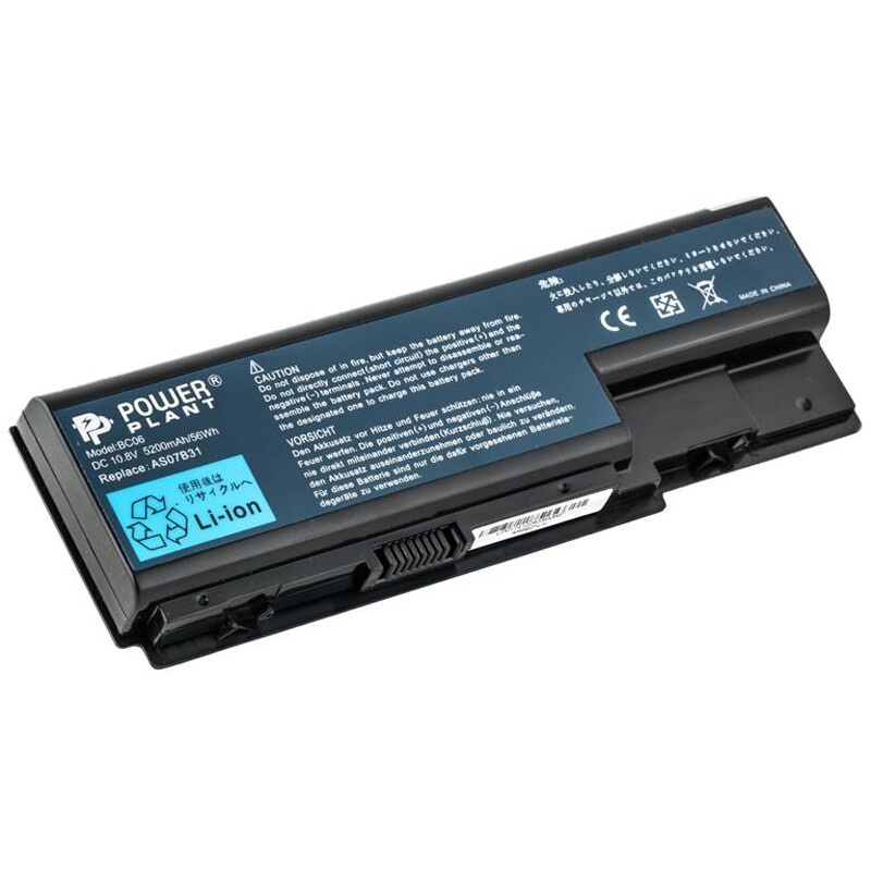 АКБ PowerPlant для ноутбука Acer Aspire 5230 (AR5921LH) 10.8V 5200mAh (NB00000146)