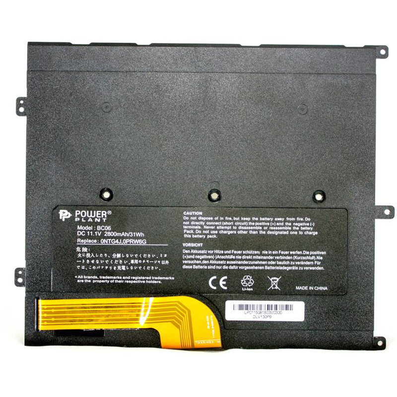 АКБ PowerPlant для ноутбука Dell Vostro V13 (0NTG4J) 11.1V 2800mAh (NB00000216)