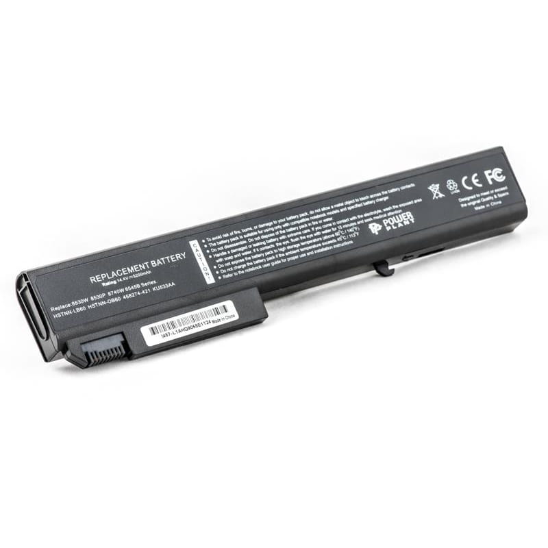 АКБ PowerPlant для ноутбука HP EliteBook 8530 (HSTNN-LB60, H8530) 14.4V 5200mAh (NB00000127)