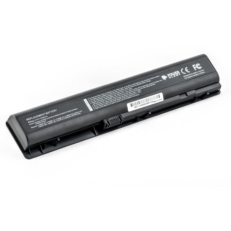 АКБ PowerPlant для ноутбука HP Pavilion DV9000 (HSTNN-LB33, H90001LH) 14.4V 5200mAh (NB00000128)