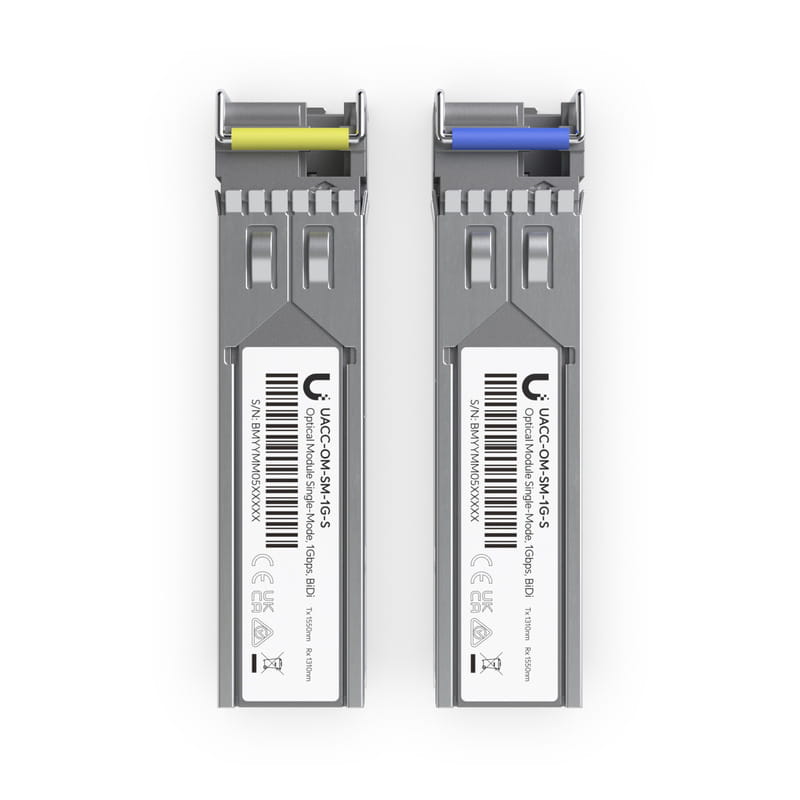 Модуль SFP Ubiquiti 1G Bidirectional Single-Mode Optical Module 2pack (UACC-OM-SM-1G-S-2)