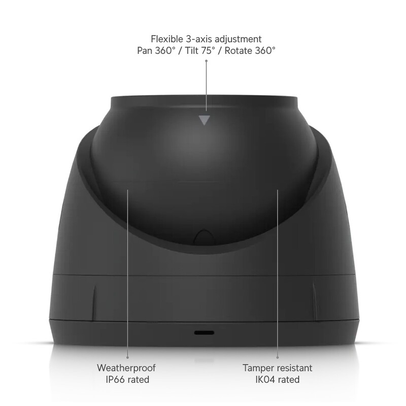 IP-камера Ubiquiti UniFi Protect G5 Turret Ultra Black (UVC-G5-Turret-Ultra-B)