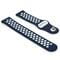 Фото - Ремінець BeCover Nike Style для Xiaomi Amazfit Bip/Bip Lite/Bip S Lite/GTR 42mm/GTS/TicWatch S2/TicWatch E Blue-White (705707) | click.ua