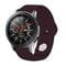 Фото - Силиконовый ремешок BeCover для Samsung Galaxy (20mm)/Watch 5/ Watch 4 40/44mm/Watch 4 Classic 42mm/Watch Active/Active 2 40/44mm/Watch 3 41mm/Gear S2/Classic/Gear Sport Purple-Wine (706178) | click.ua