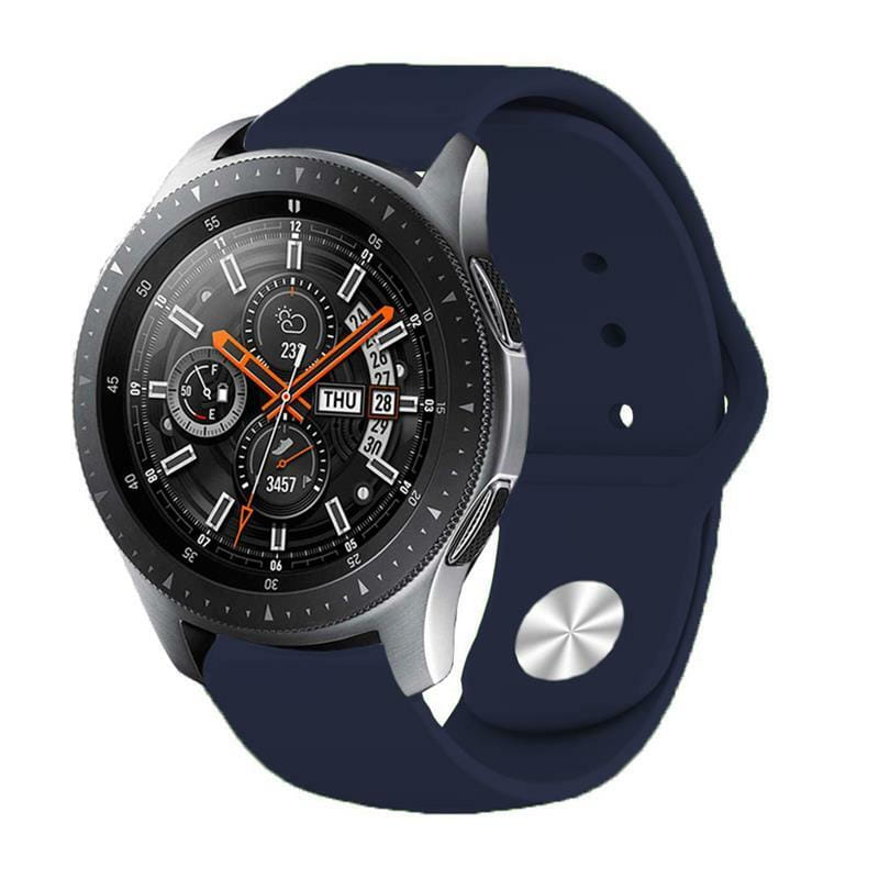 Силиконовый ремешок BeCover для Xiaomi Amazfit Bip/Bip Lite/Bip S Lite/GTR 42mm/GTS/TicWatch S2/TicWatch E Blue-Horizon (706199)