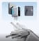 Фото - Сетевое зарядное устройство Anker GaN Charger 100W, 2xUSB-C, 1xUSB-A, Display Silver (B121BG41) + кабель USB Type-C | click.ua