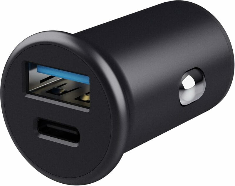 Автомобильное зарядное устройство Trust 38 W (2USBx2A) Black (25197)