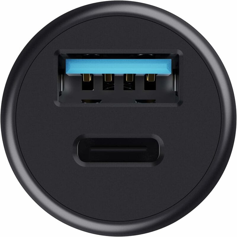 Автомобильное зарядное устройство Trust 38 W (2USBx2A) Black (25197)