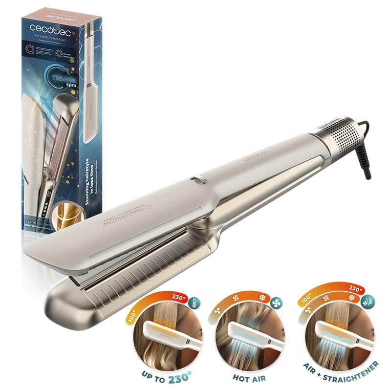 Випрямляч для волосся Cecotec Air Lisse Champagne (A01_EU01_100989)