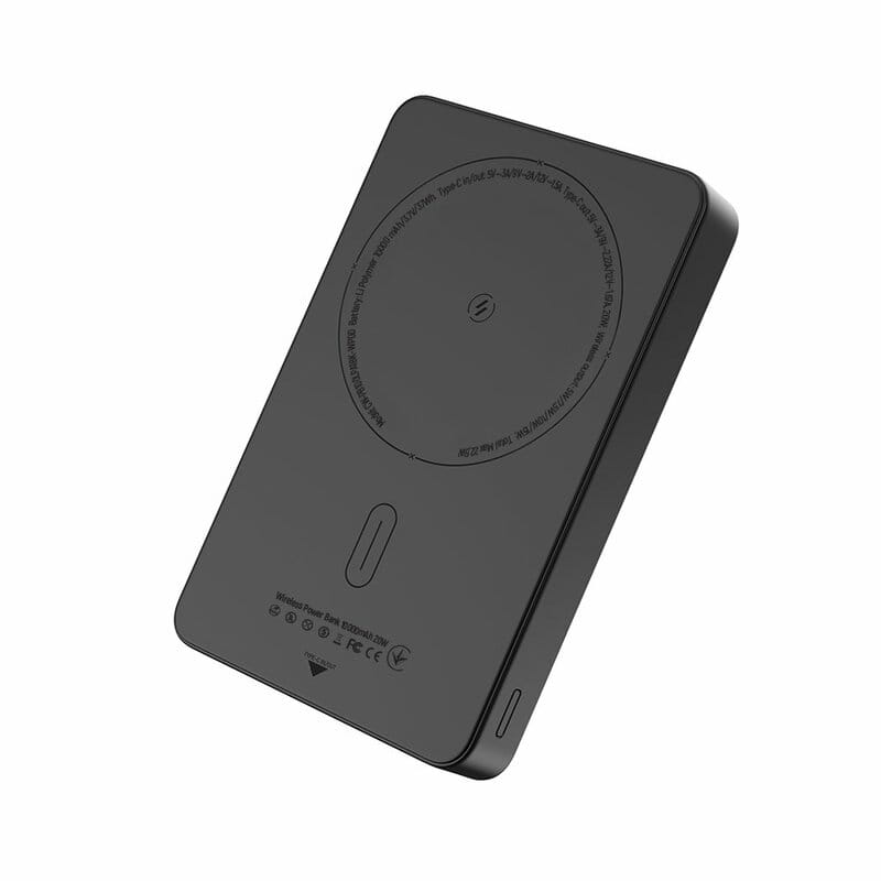 Универсальная мобильная батарея ColorWay 15W MagSafe 10000mAh Black (CW-PB100LPA1BK-WPDD)