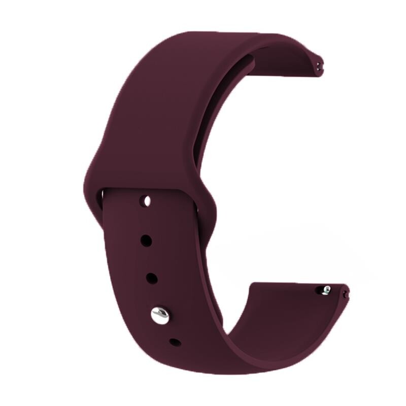 Силиконовый ремешок BeCover для Samsung Galaxy Watch 46mm/Watch 3 45mm/Gear S3 Classic/Gear S3 Frontier Purple-Wine (706318)