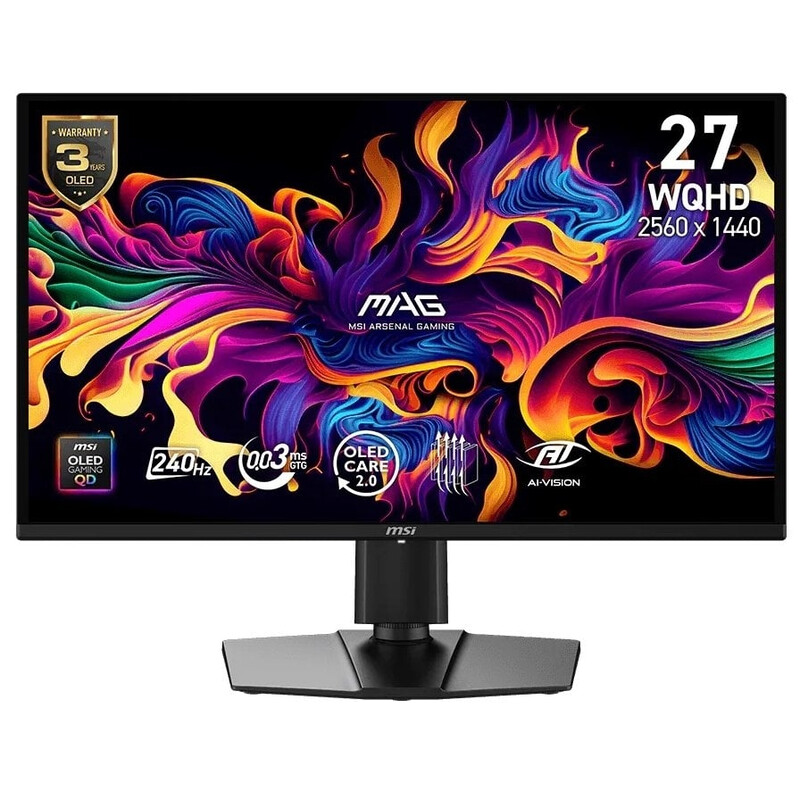 Монитор MSI 26.5" MAG 274QP QD-OLED X24 Black 240Hz