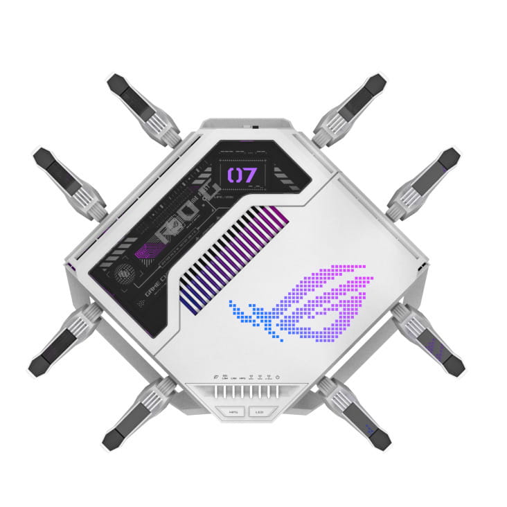Бездротовий маршрутизатор Asus ROG Rapture GT-BE19000AI (90IG09S0-MO9A0V)
