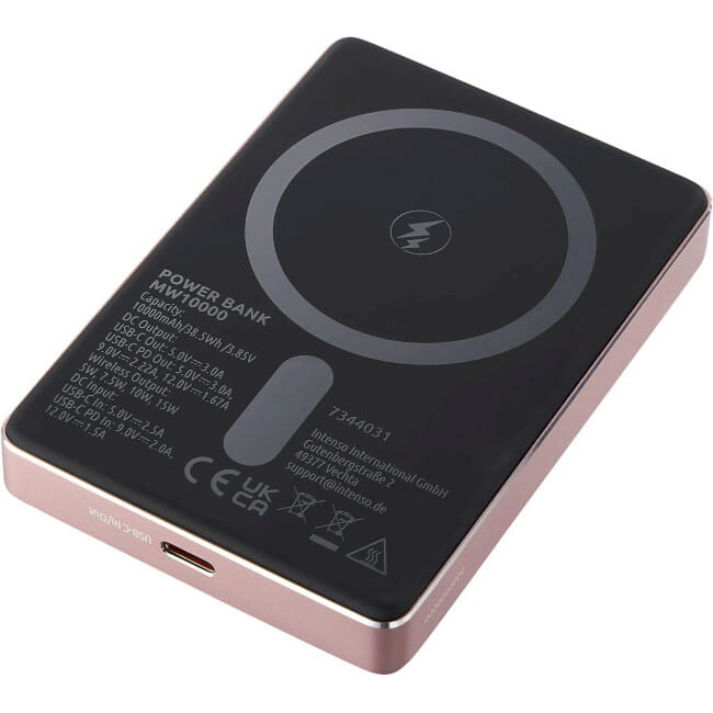 Универсальная мобильная батарея Intenso MW10000 10000mAh, 20W, Rose (7344033)