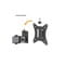 Фото - Настольное крепление для монитора Brateck LDT66-C024 17-32" Black (VESA100х100) | click.ua