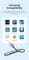 Фото - USB-хаб Vention CKPHB 4 ports Grey | click.ua