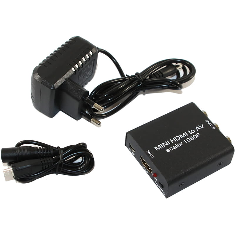 Контролер Atcom HDMI-3RCA (15275) з блоком живлення