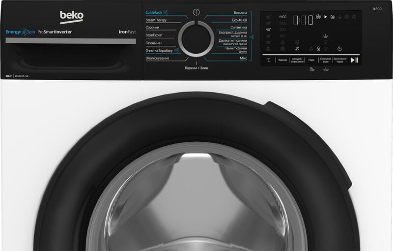 Пральна машина Beko BM3WFU410415WPBB