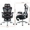 Фото - Кресло офисное Sihoo Doro C300 Pro Mesh Black with footrest (Doro-C300-Pro-M101-JT) | click.ua