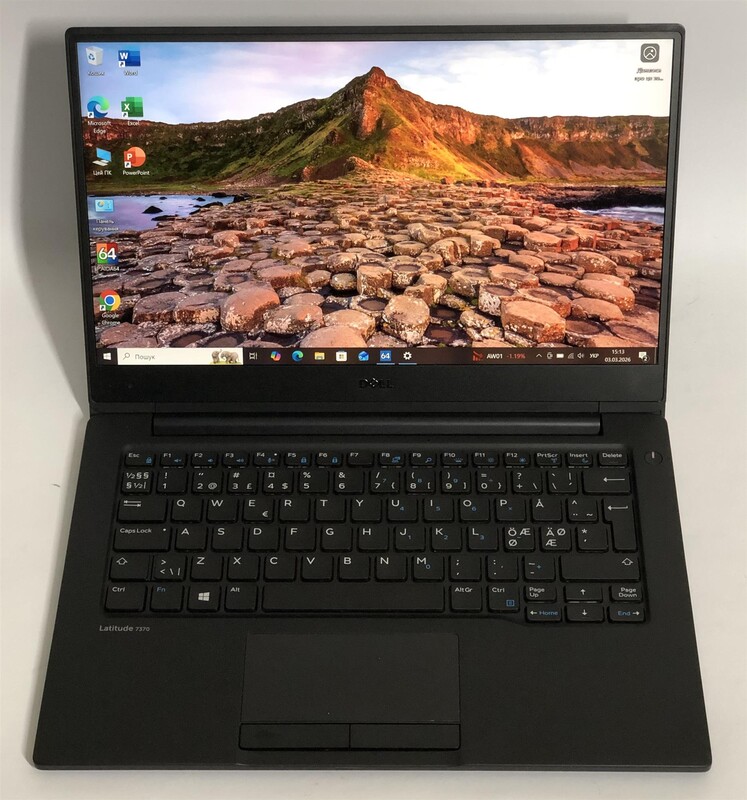 Ноутбук Dell Latitude 7370 / 13.3" FullHD IPS / m7-6Y75 / 8GB / 256GB SSD / Win10Pro / Backlight - Б/в