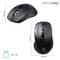 Фото - Мышь беспроводная OfficePro M398B Black | click.ua