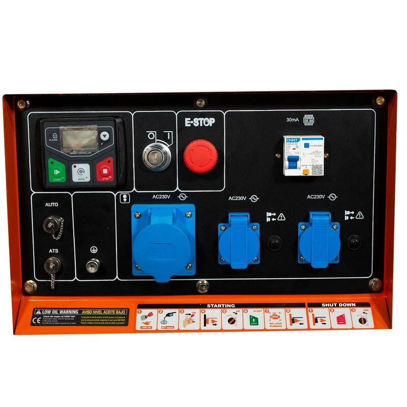 Генератор дизельний Black&Decker BXGND6300E